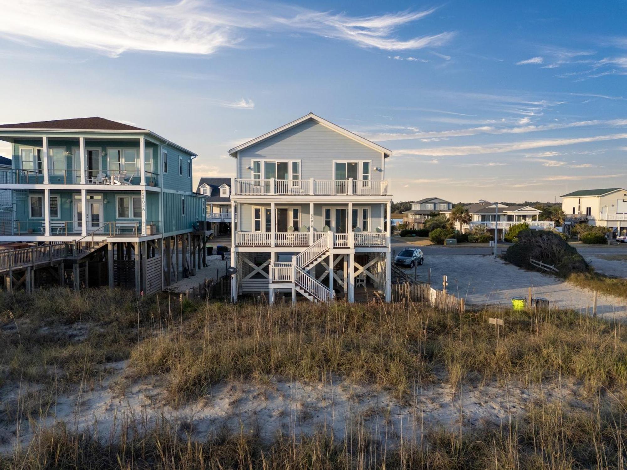 3 Bedroom Oceanfront House With Amazing Views! Oak Island Zewnętrze zdjęcie