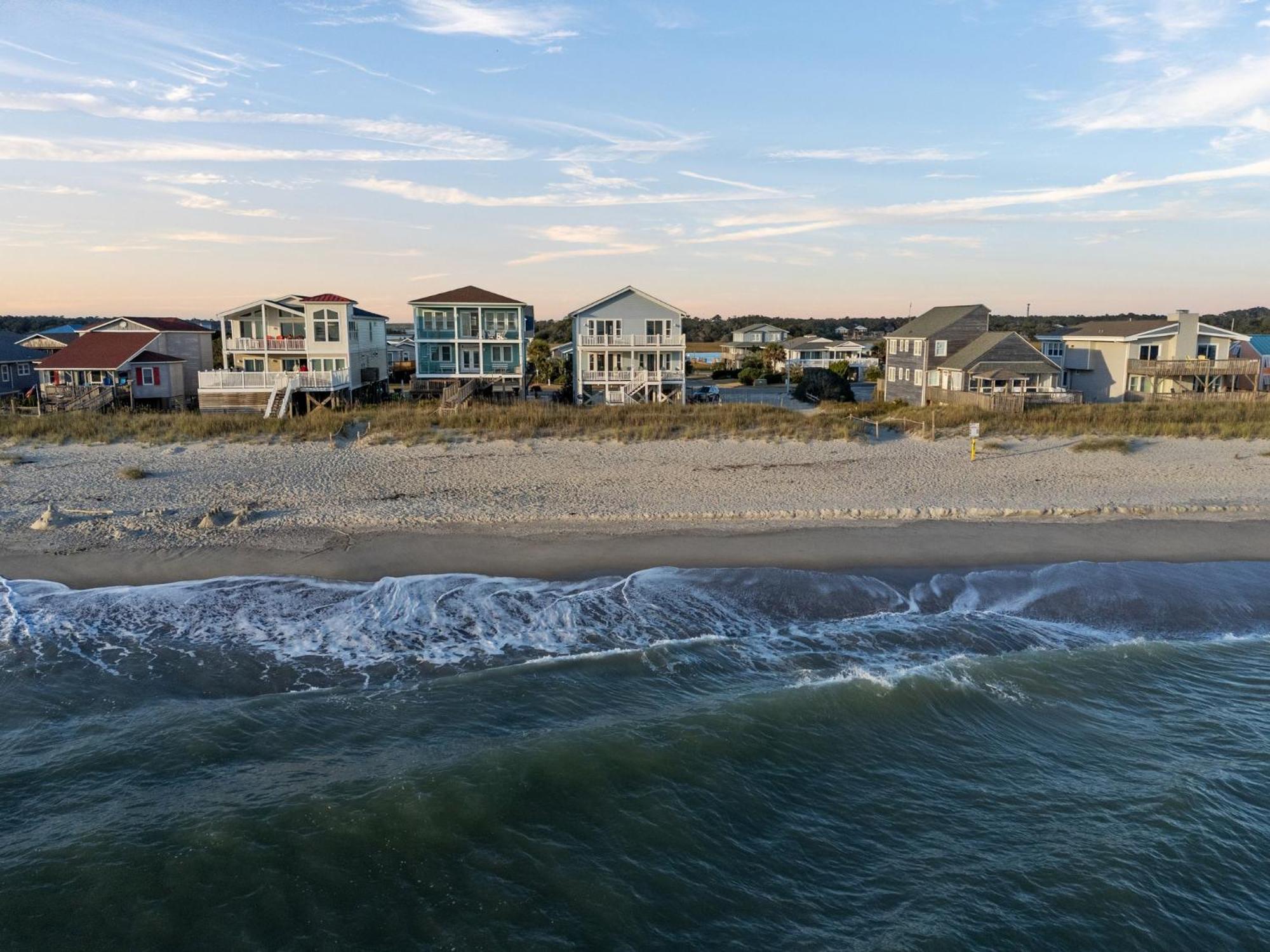 3 Bedroom Oceanfront House With Amazing Views! Oak Island Zewnętrze zdjęcie